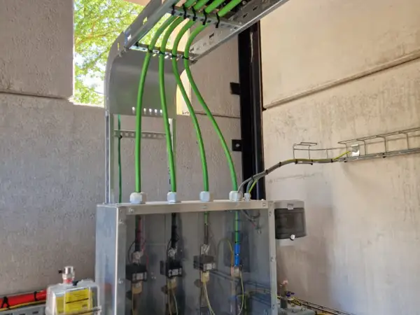 hoogspanningscabine-in-gebouw-heuvelland-bouw-technics-4 -  - Hoogspanningscabine in gebouw in Heuvelland