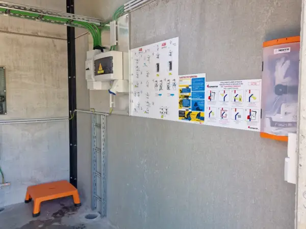 hoogspanningscabine-in-gebouw-heuvelland-bouw-technics-6 -  - Hoogspanningscabine in gebouw in Heuvelland